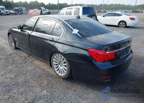 2009 BMW 750 from USA, damaged, VIN WBAKB83579CY62360